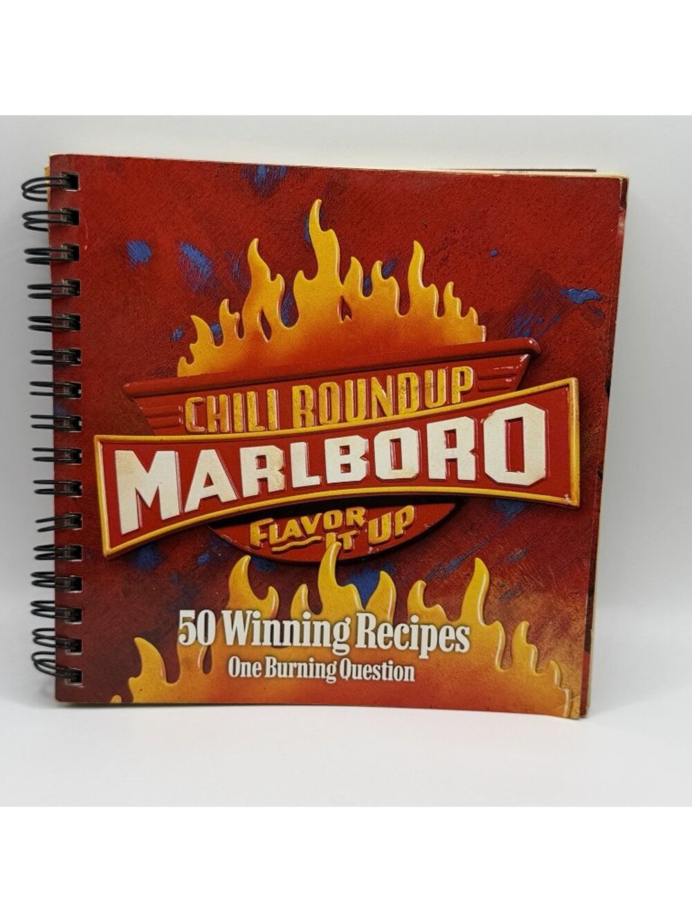 Vintage Marlboro Chili Roundup Flavor It Up 50 Winning Recipes Cookbook Spiral